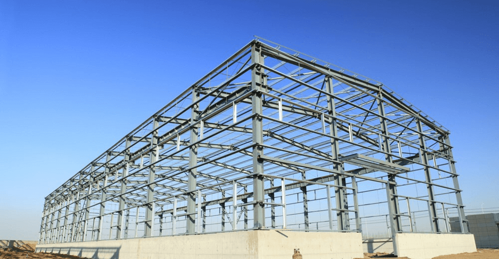 Steel Roofing Building Structure in India